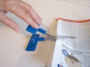 PUSH DOWN TABLE TOP SCISSORS